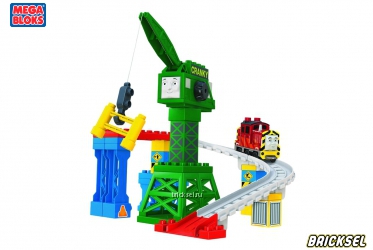 Конструктор MEGA BLOKS 10517: Подъемный кран Кранки